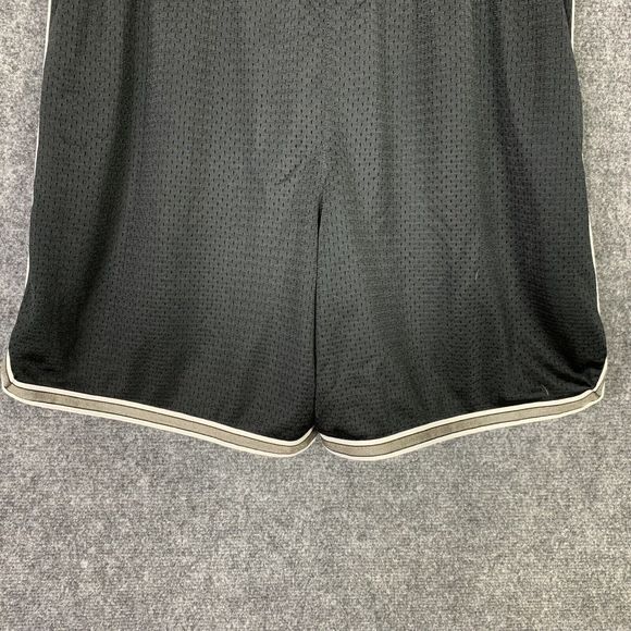 Nike Athletic Shorts Women Medium Running Curved Hem Mesh Stripe Side Lined - Picture 7 of 9